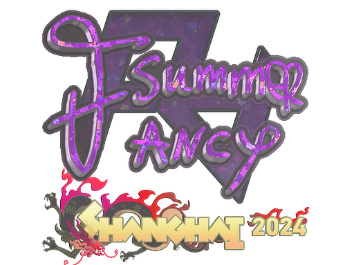 Sticker | Summer (Glitter) | Shanghai 2024