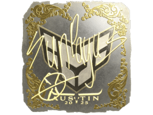 Sticker | SunPayus (Gold) | Austin 2025