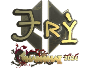 Sticker | TRY (Gold) | Shanghai 2024