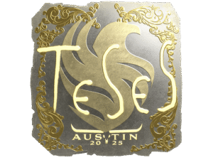 Sticker | TeSeS (Gold) | Austin 2025