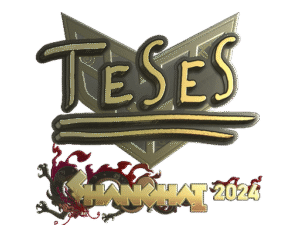 Sticker | TeSeS (Gold) | Shanghai 2024
