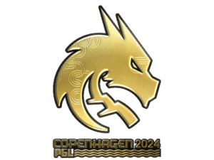 Sticker | Team Spirit (Gold) | Copenhagen 2024