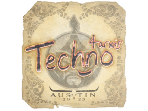 Sticker | Techno4K | Austin 2025