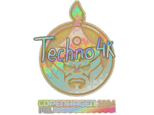 Sticker | Techno4K (Holo) | Copenhagen 2024