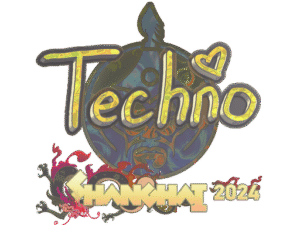 Sticker | Techno4K (Holo) | Shanghai 2024