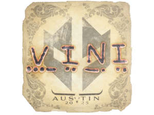 Sticker | VINI | Austin 2025