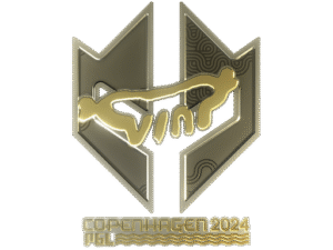 Sticker | VINI (Gold) | Copenhagen 2024