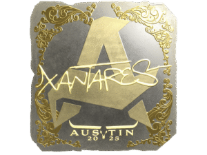 Sticker | XANTARES (Gold) | Austin 2025