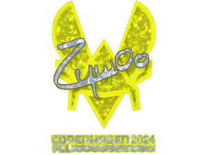 Sticker | ZywOo (Glitter) | Copenhagen 2024