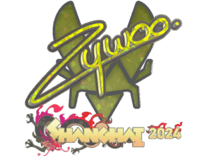 Sticker | ZywOo (Glitter) | Shanghai 2024