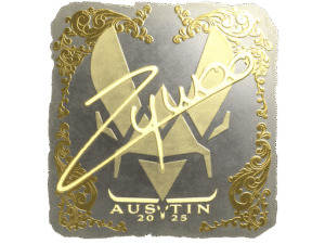 Sticker | ZywOo (Gold) | Austin 2025