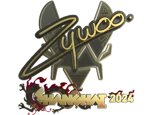 Sticker | ZywOo (Gold) | Shanghai 2024