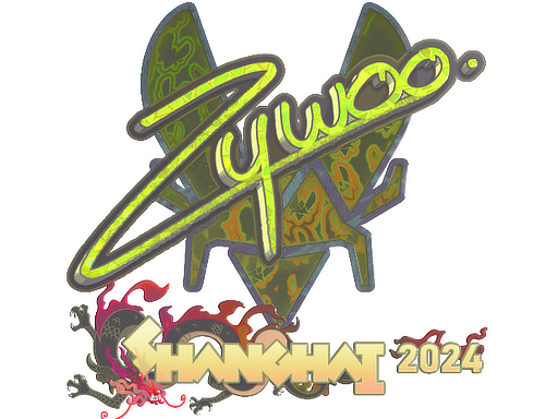 Sticker | ZywOo (Holo) | Shanghai 2024