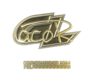 Sticker | acoR (Gold) | Copenhagen 2024
