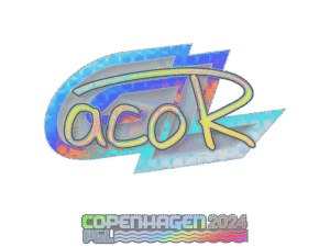 Sticker | acoR (Holo) | Copenhagen 2024