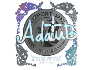 Sticker | adamb (Holo) | Austin 2025