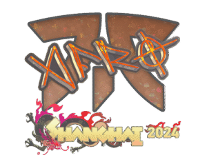 Sticker | afro (Glitter) | Shanghai 2024