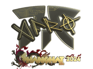 Sticker | afro (Gold) | Shanghai 2024