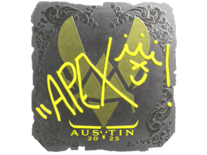 Sticker | apEX (Foil) | Austin 2025