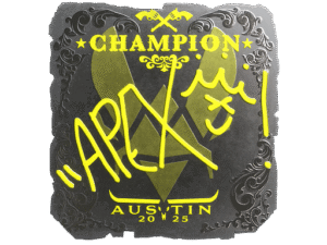 Sticker | apEX (Foil, Champion) | Austin 2025