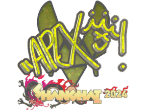 Sticker | apEX (Glitter) | Shanghai 2024