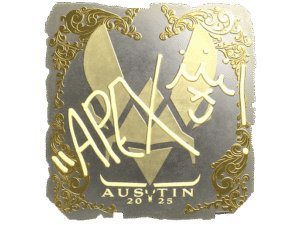 Sticker | apEX (Gold) | Austin 2025