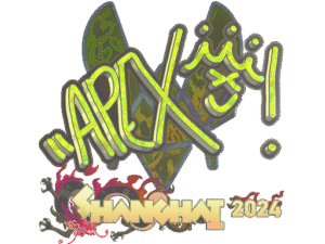 Sticker | apEX (Holo) | Shanghai 2024
