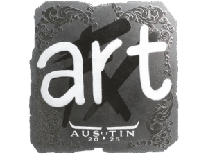 Sticker | arT (Foil) | Austin 2025