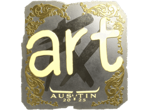 Sticker | arT (Gold) | Austin 2025