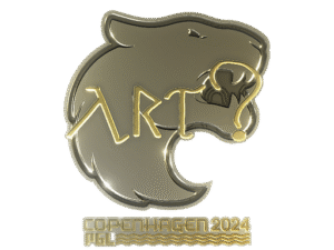 Sticker | arT (Gold) | Copenhagen 2024