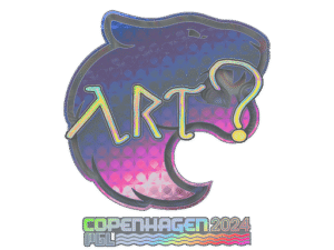 Sticker | arT (Holo) | Copenhagen 2024