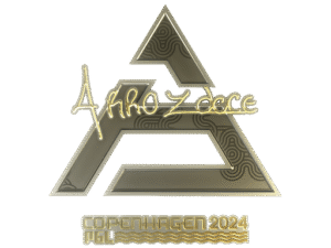 Sticker | arrozdoce (Gold) | Copenhagen 2024