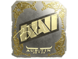 Sticker | b1t (Gold) | Austin 2025