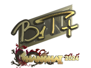 Sticker | b1t (Gold) | Shanghai 2024