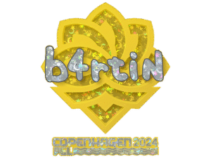 Sticker | b4rtiN (Glitter) | Copenhagen 2024