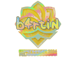 Sticker | b4rtiN (Holo) | Copenhagen 2024