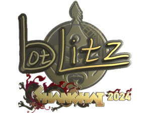 Sticker | bLitz (Gold) | Shanghai 2024