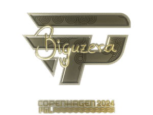 Sticker | biguzera (Gold) | Copenhagen 2024