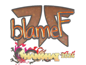 Sticker | blameF (Glitter) | Shanghai 2024