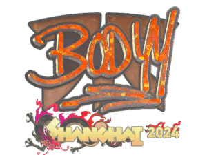 Sticker | bodyy (Glitter) | Shanghai 2024
