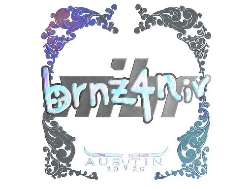Sticker | brnz4n (Holo) | Austin 2025