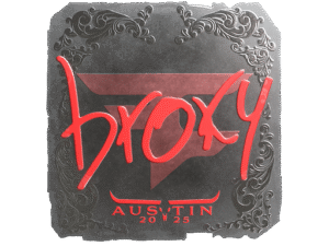Sticker | broky (Foil) | Austin 2025