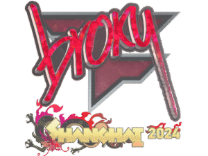 Sticker | broky (Glitter) | Shanghai 2024