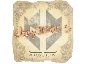 Sticker | chayJESUS | Austin 2025
