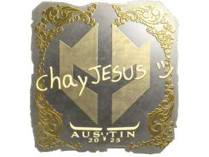 Sticker | chayJESUS (Gold) | Austin 2025