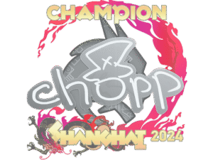 Sticker | chopper (Champion) | Shanghai 2024