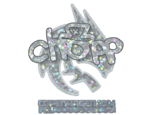 Sticker | chopper (Glitter) | Copenhagen 2024