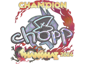 Sticker | chopper (Holo, Champion) | Shanghai 2024