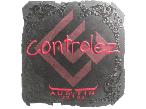 Sticker | controlez (Foil) | Austin 2025