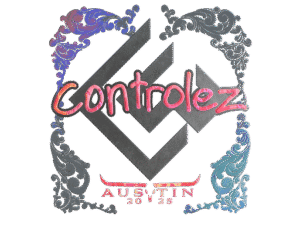 Sticker | controlez (Holo) | Austin 2025